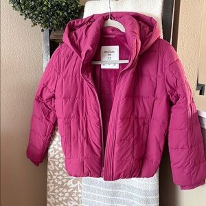 abercrombie Pink Kids Puffer Jacket